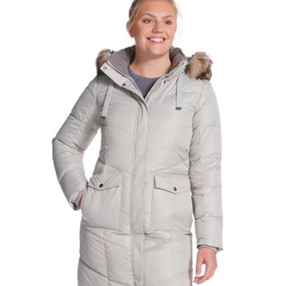 Eddie Bauer Jackets & Coats New Blackl Lodge Cascadian Fauxfur Hood